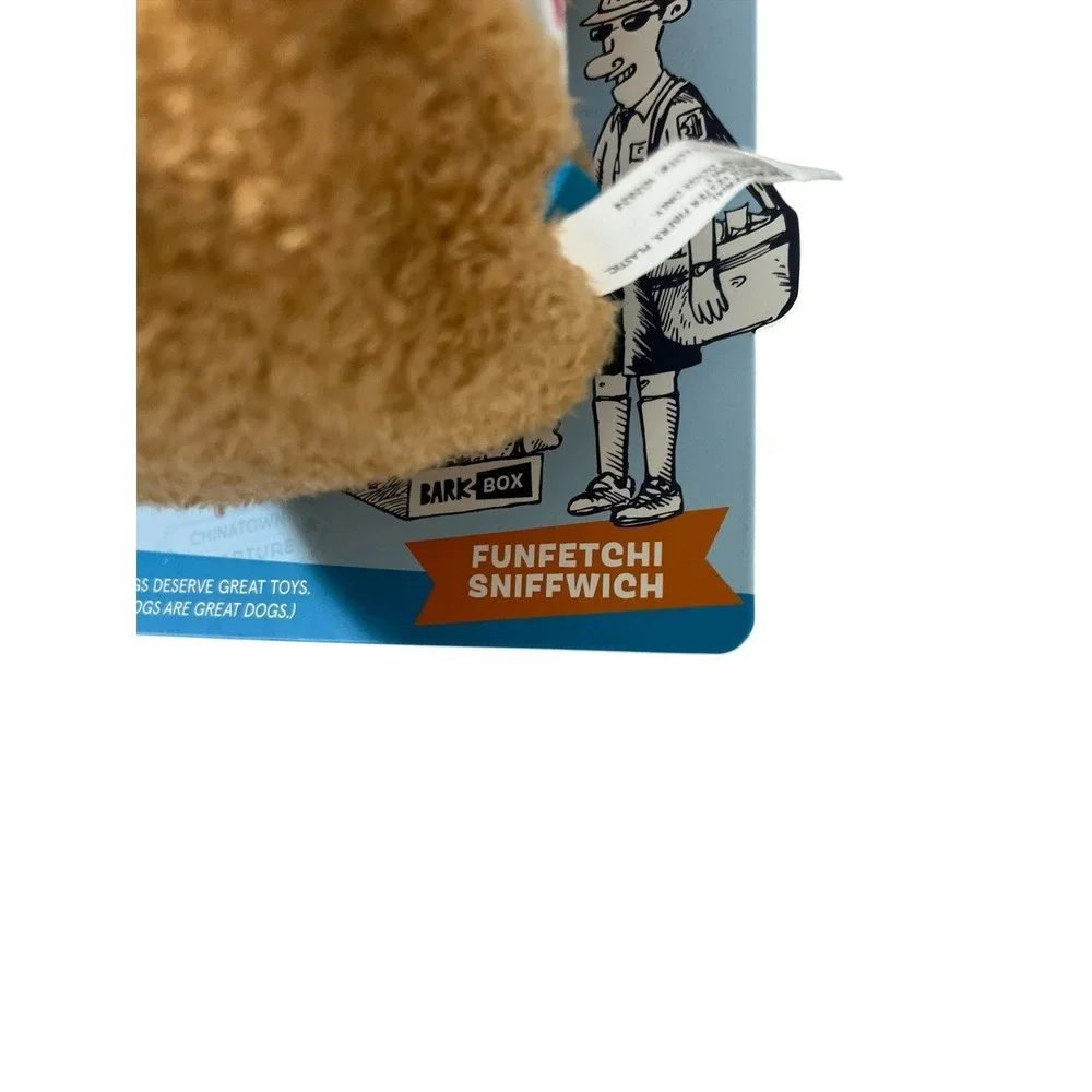 2022 BARK BOX FUNFETCHI SNIFFWICH DOG TOY MEDIUM SIZE DOGS